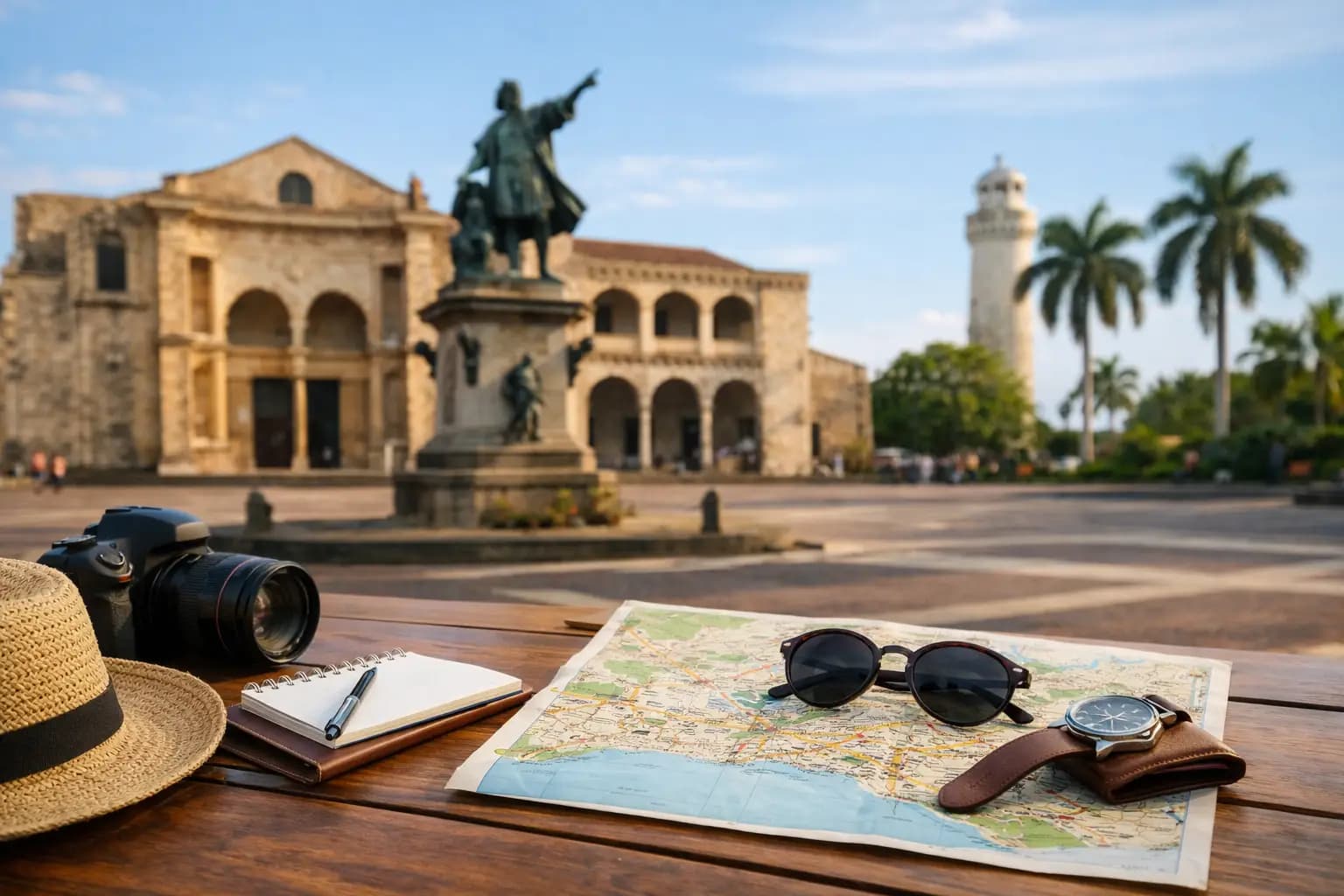 Příklad itineráře jednodenního výletu Santo Domingo