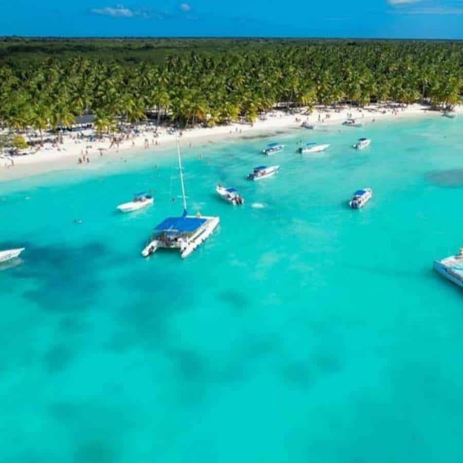 Punta Cana: Ostrov Saona pro vyzvednutí v hotelu pro skupiny — Guided tour and outdoor activity